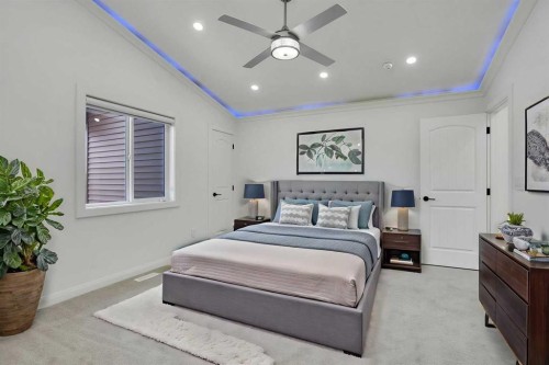 248 Sandpiper Boulevard, Chestermere, AB - Indoor Photo Showing Bedroom