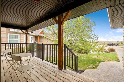 37 Wyndham Park Way, Carseland, AB - Outdoor With Deck Patio Veranda With Exterior