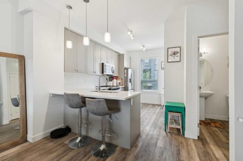 108-11 Evanscrest Mews Nw, Calgary, AB - Indoor Photo Showing Kitchen With Upgraded Kitchen
