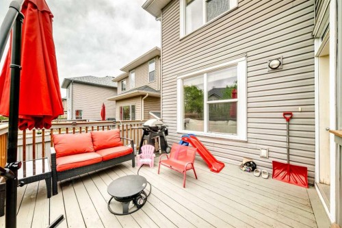 228 Cranston Drive Se, Calgary, AB - Outdoor With Deck Patio Veranda With Exterior