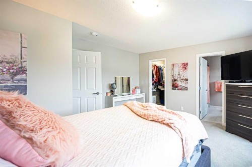 1460 Carrington Boulevard Nw, Calgary, AB - Indoor Photo Showing Bedroom