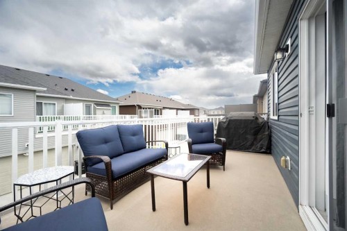 1460 Carrington Boulevard Nw, Calgary, AB - Outdoor With Deck Patio Veranda With Exterior