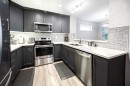 1460 Carrington Boulevard Nw, Calgary, AB  - Indoor Photo Showing Kitchen With Stainless Steel Kitchen With Double Sink With Upgraded Kitchen 