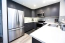 1460 Carrington Boulevard Nw, Calgary, AB  - Indoor Photo Showing Kitchen With Stainless Steel Kitchen With Double Sink With Upgraded Kitchen 