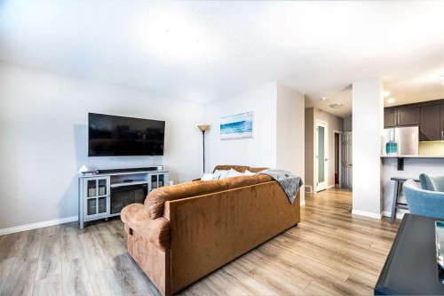 1460 Carrington Boulevard Nw, Calgary, AB - Indoor Photo Showing Living Room