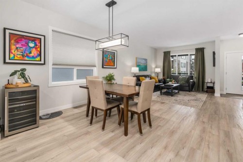 315 Wolf Creek Way Se, Calgary, AB - Indoor Photo Showing Dining Room