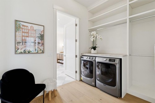 1119 Riverdale Avenue Sw, Calgary, AB - Indoor Photo Showing Laundry Room