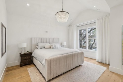 1119 Riverdale Avenue Sw, Calgary, AB - Indoor Photo Showing Bedroom