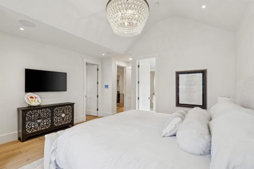 1119 Riverdale Avenue Sw, Calgary, AB - Indoor Photo Showing Bedroom