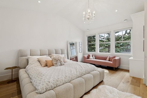 1119 Riverdale Avenue Sw, Calgary, AB - Indoor Photo Showing Bedroom