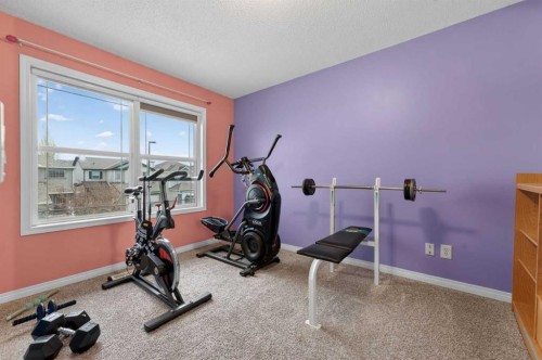 130 Morningside Point Sw, Airdrie, AB - Indoor Photo Showing Gym Room