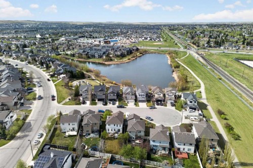 130 Morningside Point Sw, Airdrie, AB - Outdoor With Body Of Water With View