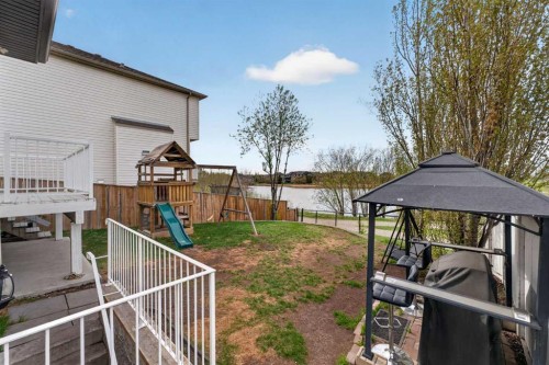 130 Morningside Point Sw, Airdrie, AB - Outdoor With Deck Patio Veranda