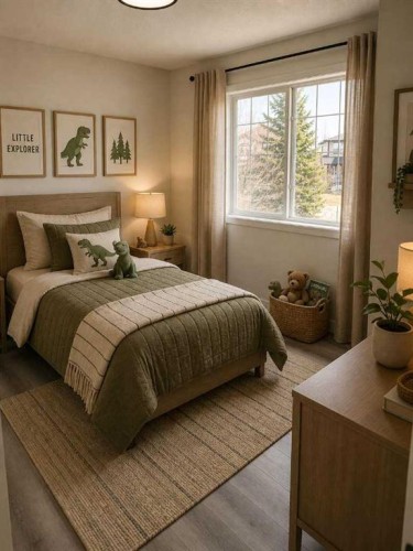 289 Canals Circle Sw, Airdrie, AB - Indoor Photo Showing Bedroom