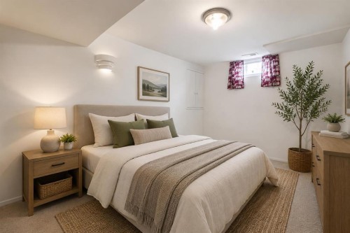 923 Midridge Drive Se, Calgary, AB - Indoor Photo Showing Bedroom