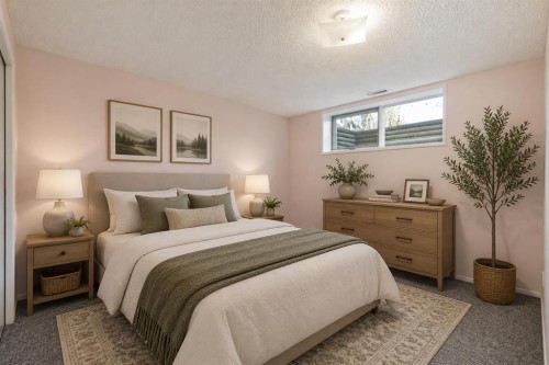 923 Midridge Drive Se, Calgary, AB - Indoor Photo Showing Bedroom