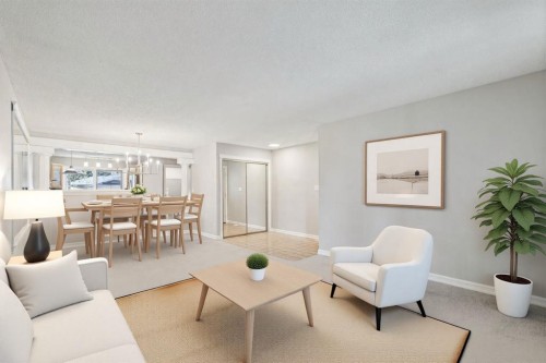 923 Midridge Drive Se, Calgary, AB - Indoor Photo Showing Living Room