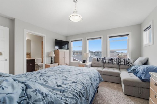 22 Redstone Road Ne, Calgary, AB - Indoor Photo Showing Bedroom