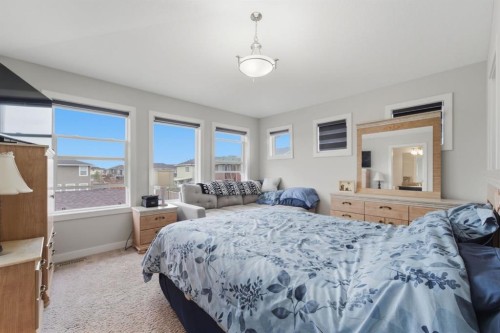 22 Redstone Road Ne, Calgary, AB - Indoor Photo Showing Bedroom