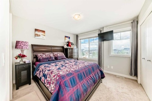109 Redstone Circle Ne, Calgary, AB - Indoor Photo Showing Bedroom