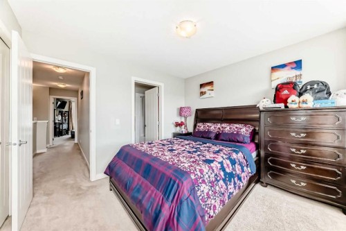 109 Redstone Circle Ne, Calgary, AB - Indoor Photo Showing Bedroom