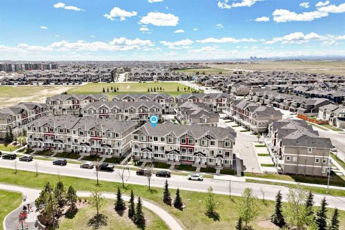 109 Redstone Circle Ne, Calgary, AB - Outdoor With View