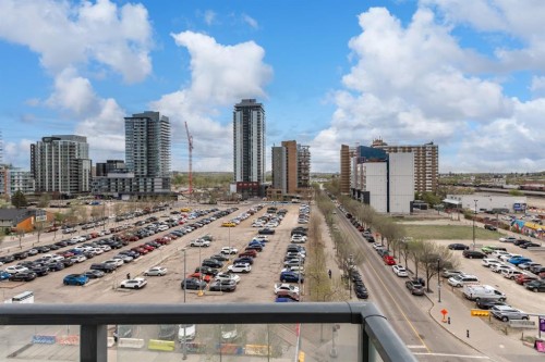 712-450 8 Avenue Se, Calgary, AB - Outdoor With Balcony With View