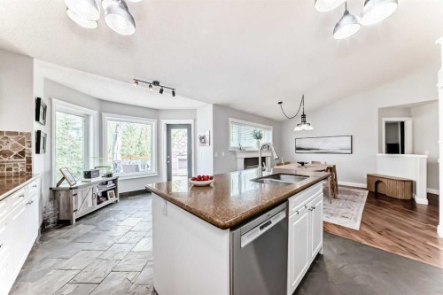 260 Westchester Way, Chestermere, AB - Indoor Photo Showing Kitchen With Double Sink