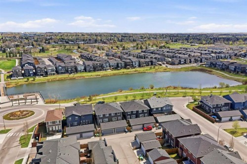 341 Midtown Gate Sw, Airdrie, AB - Outdoor With Body Of Water With View