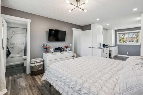 2219 Munro Drive Ne, Calgary, AB - Indoor Photo Showing Bedroom