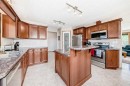 34054 Range Road 15, Rural Red Deer County, AB  - Indoor Photo Showing Kitchen With Double Sink 
