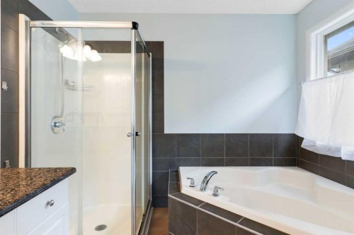 175 Sunset Close, Cochrane, AB - Indoor Photo Showing Bathroom