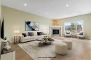 175 Sunset Close, Cochrane, AB  - Indoor Photo Showing Living Room With Fireplace 