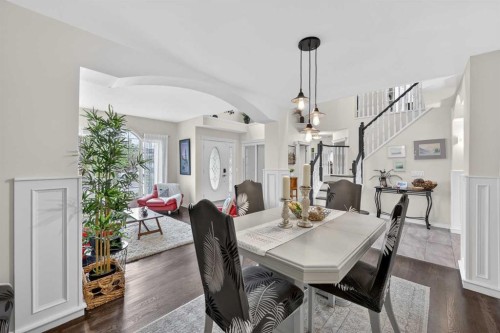 217 Mountain Park Drive Se, Calgary, AB - Indoor Photo Showing Dining Room