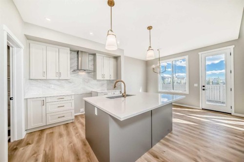 103 Mercado Crescent Se, Calgary, AB - Indoor Photo Showing Kitchen With Upgraded Kitchen