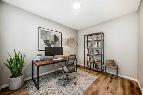 103 Mercado Crescent Se, Calgary, AB - Indoor Photo Showing Office