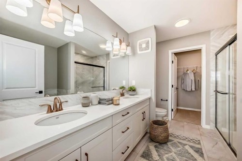 103 Mercado Crescent Se, Calgary, AB - Indoor Photo Showing Bathroom