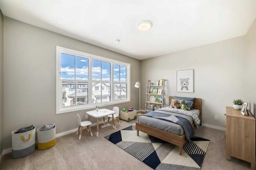 103 Mercado Crescent Se, Calgary, AB - Indoor Photo Showing Bedroom