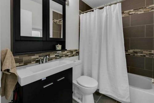 42 River Rock Green Se, Calgary, AB - Indoor Photo Showing Bathroom