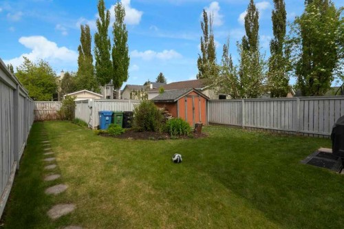 42 River Rock Green Se, Calgary, AB - Outdoor With Backyard