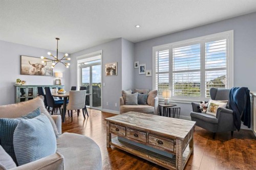 68 Legacy Manor Se, Calgary, AB - Indoor Photo Showing Living Room