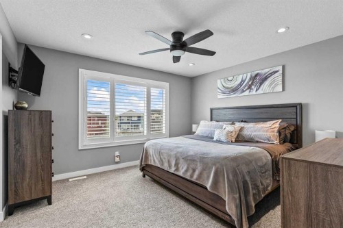 68 Legacy Manor Se, Calgary, AB - Indoor Photo Showing Bedroom