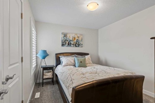 68 Legacy Manor Se, Calgary, AB - Indoor Photo Showing Bedroom