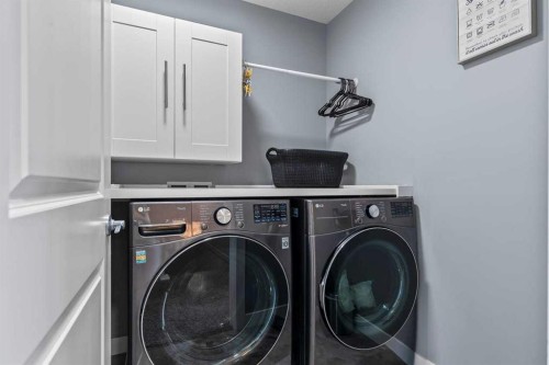 68 Legacy Manor Se, Calgary, AB - Indoor Photo Showing Laundry Room