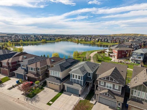 68 Legacy Manor Se, Calgary, AB - Outdoor With Body Of Water With View