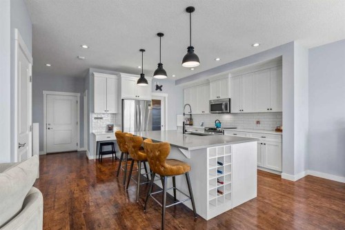 68 Legacy Manor Se, Calgary, AB - Indoor Photo Showing Kitchen With Upgraded Kitchen