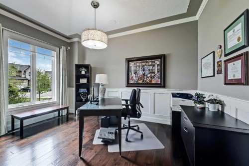 85 Rockcliff Heights Nw, Calgary, AB - Indoor Photo Showing Office