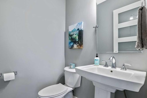 56 Mt Aberdeen Close Se, Calgary, AB - Indoor Photo Showing Bathroom