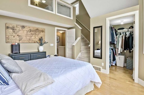 56 Mt Aberdeen Close Se, Calgary, AB - Indoor Photo Showing Bedroom