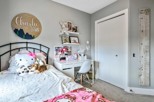 56 Mt Aberdeen Close Se, Calgary, AB - Indoor Photo Showing Bedroom